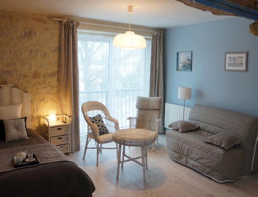 B&B Les Oiseaux De Passage Isigny-sur-Mer Rum bild