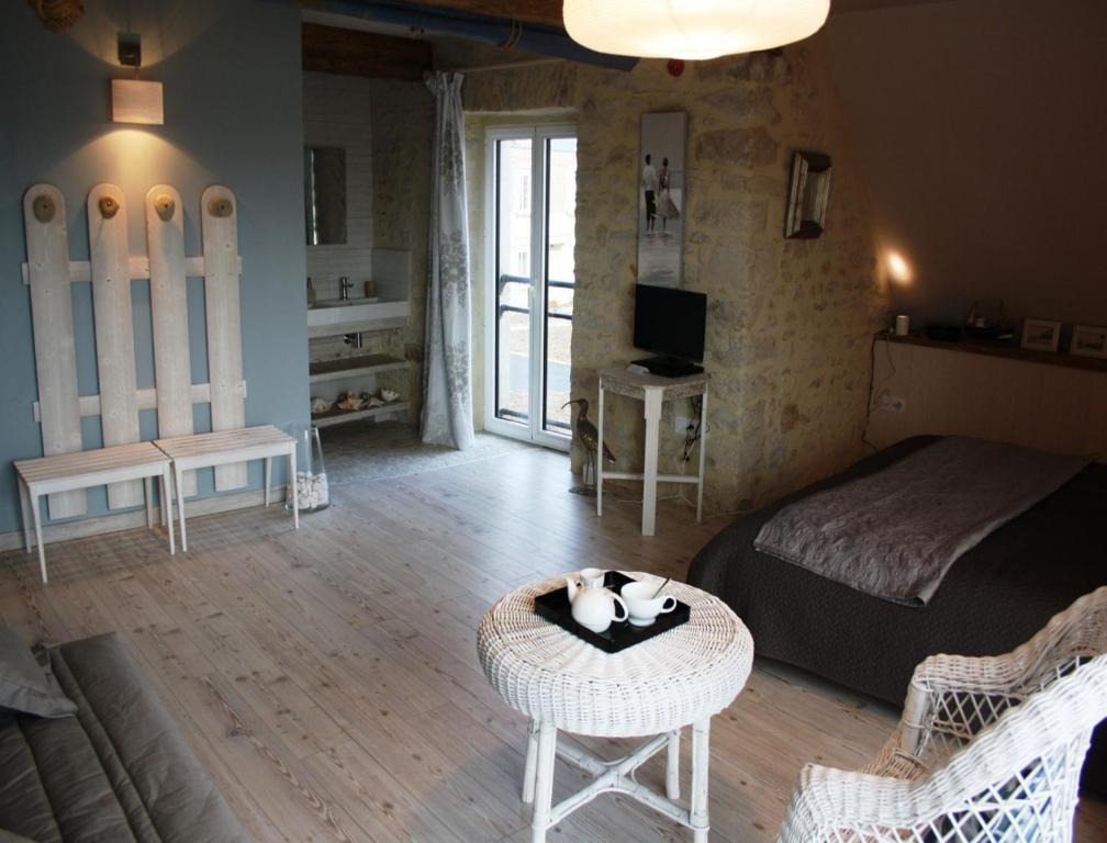 B&B Les Oiseaux De Passage Isigny-sur-Mer Rum bild