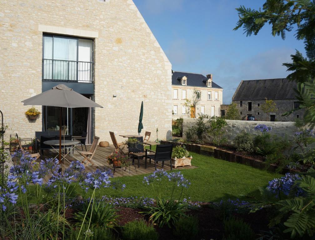 B&B Les Oiseaux De Passage Isigny-sur-Mer Exteriör bild